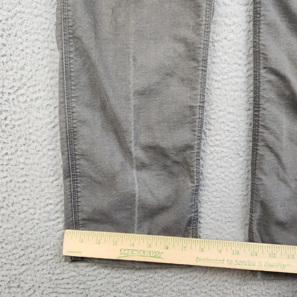 Green Carpenter Straight Leg Garage‎ Pants Size 32x32 Destroyed Work Lightweight